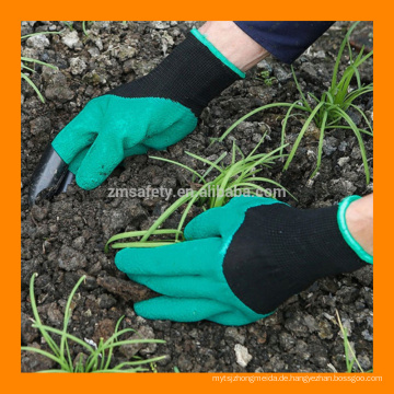 Garten Genie Handschuhe mit Klauen zum Graben und Pflanzen